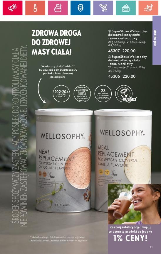 Gazetka promocyjna Oriflame str. 71