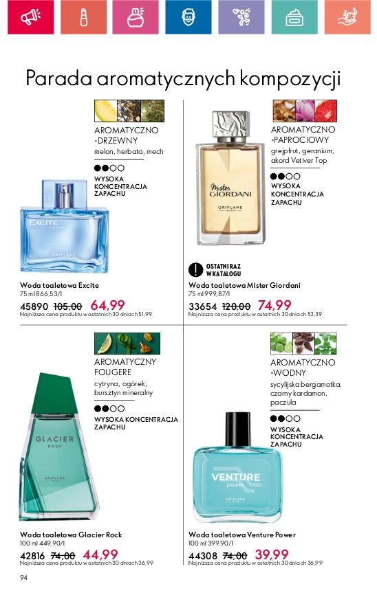 Gazetka promocyjna Oriflame str. 94