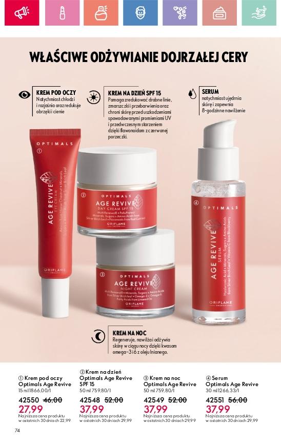 Gazetka promocyjna Oriflame str. 74