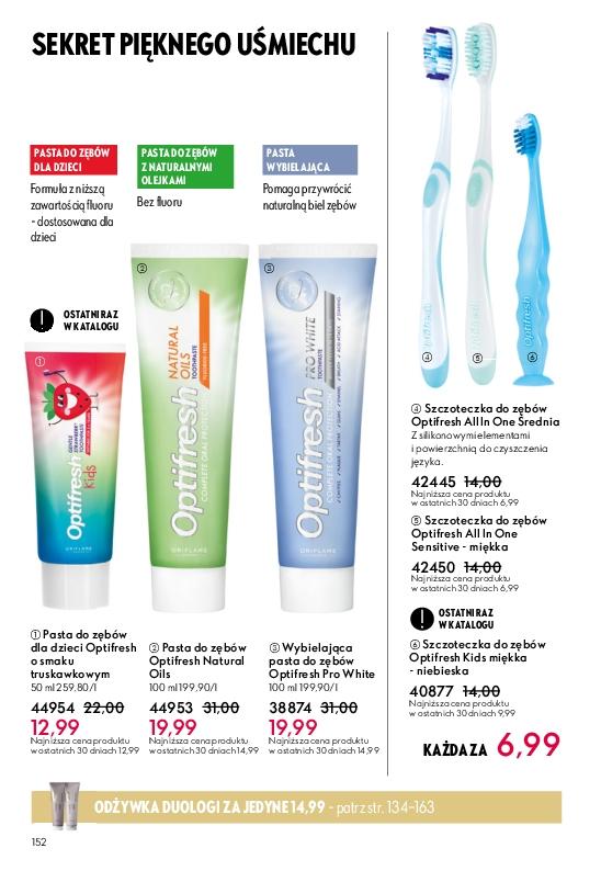 Gazetka promocyjna Oriflame str. 152