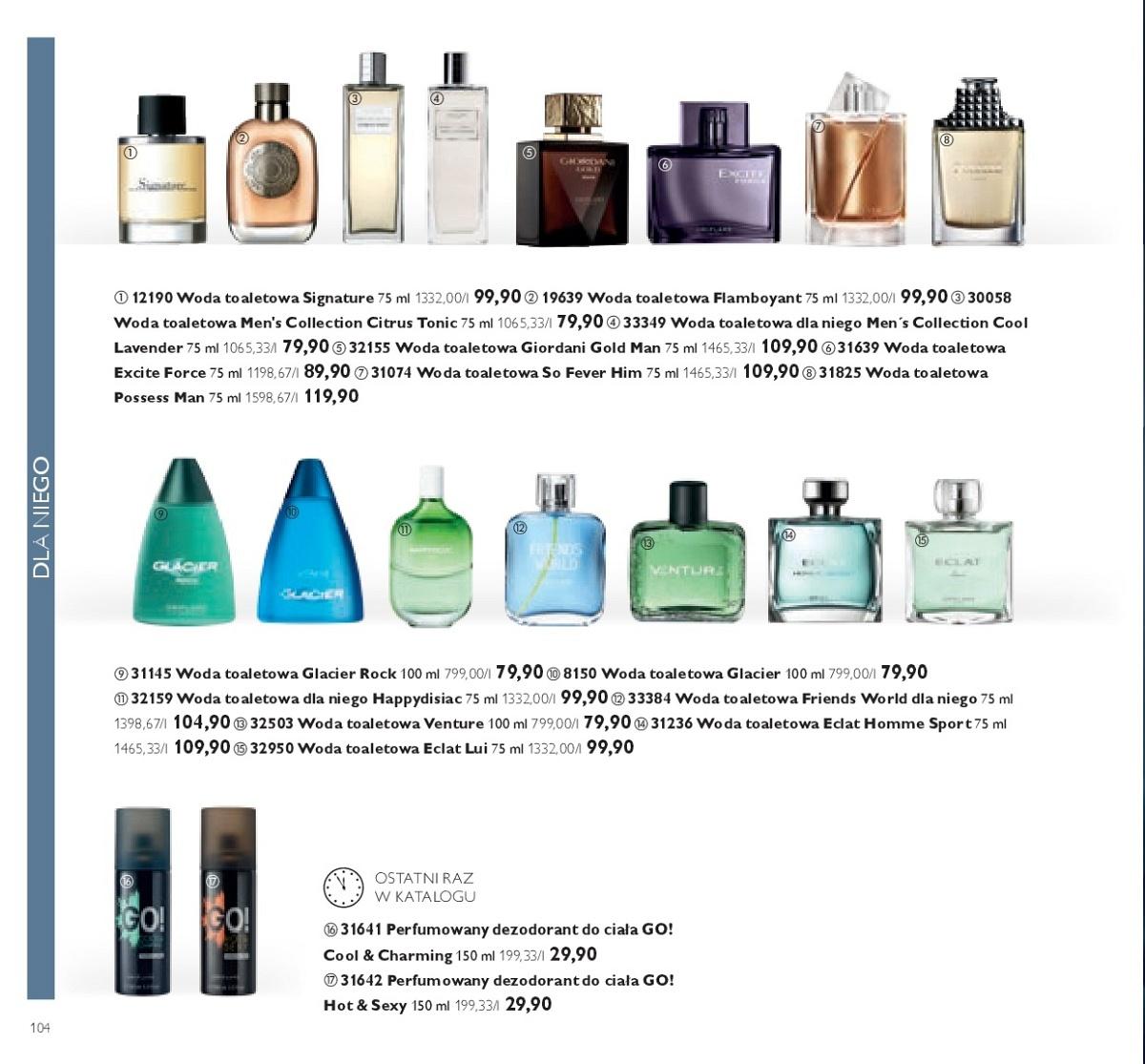 Gazetka promocyjna Oriflame str. 104