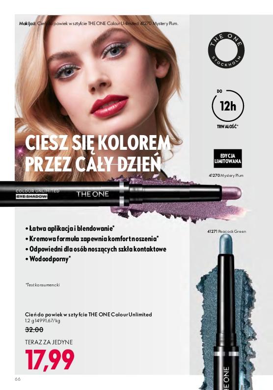 Gazetka promocyjna Oriflame str. 66