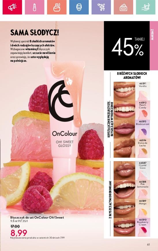 Gazetka promocyjna Oriflame str. 61