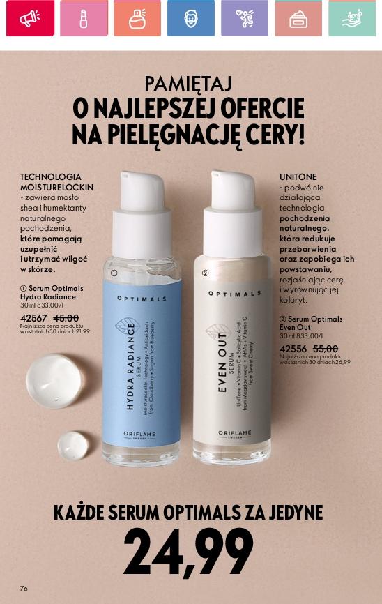 Gazetka promocyjna Oriflame str. 76