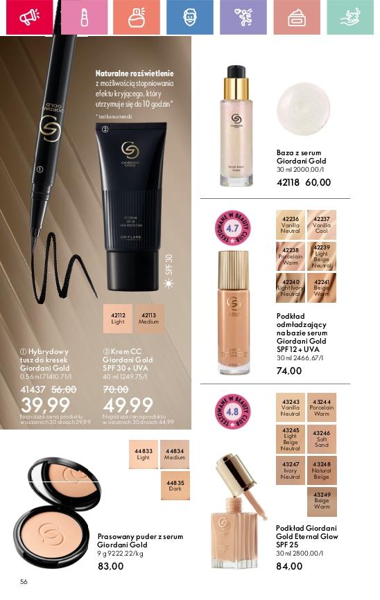 Gazetka promocyjna Oriflame str. 56