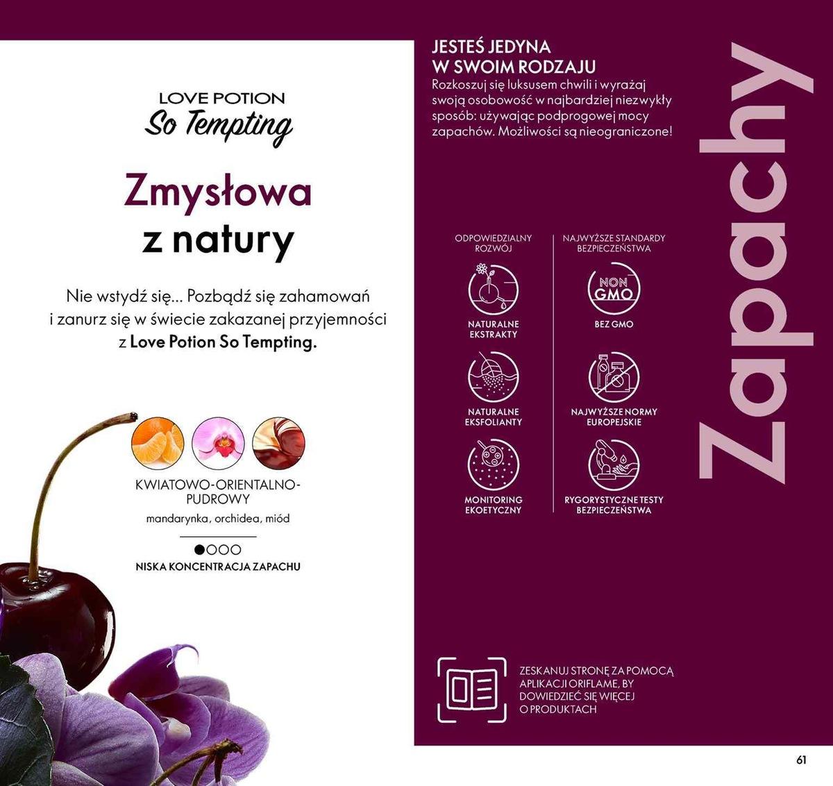 Gazetka promocyjna Oriflame str. 61