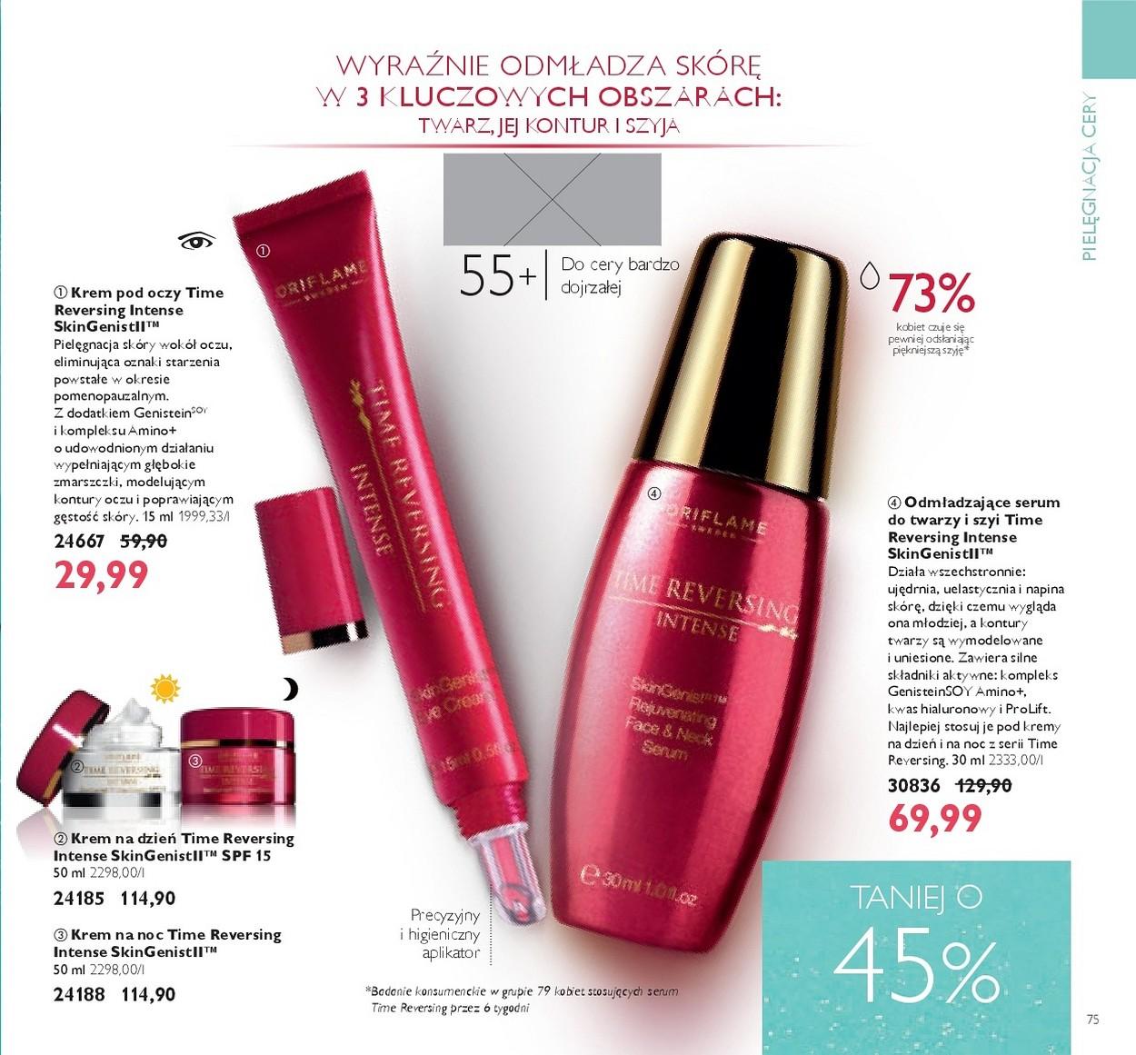 Gazetka promocyjna Oriflame str. 75