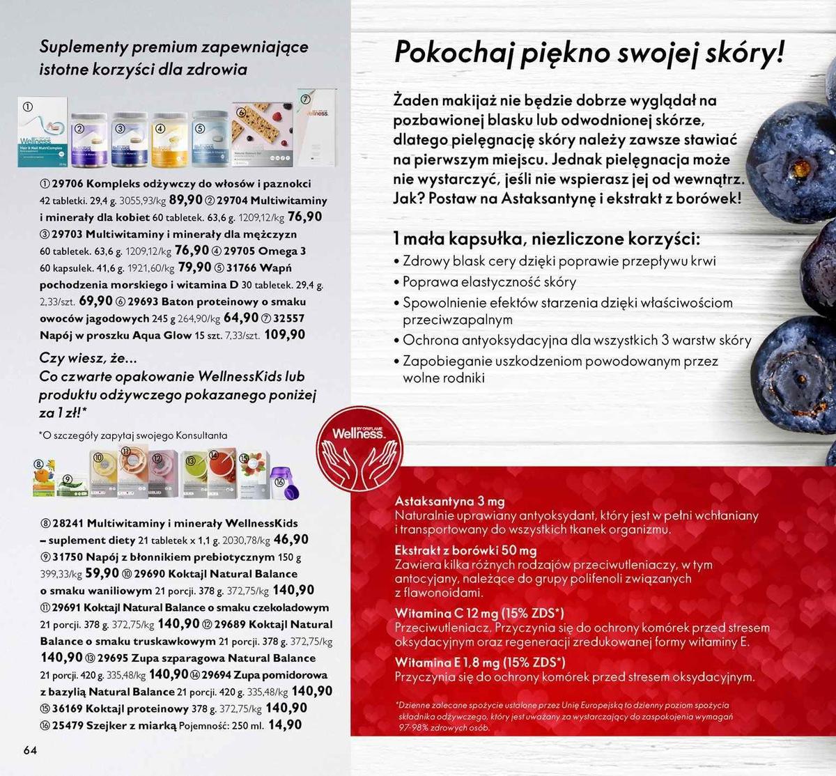 Gazetka promocyjna Oriflame str. 64