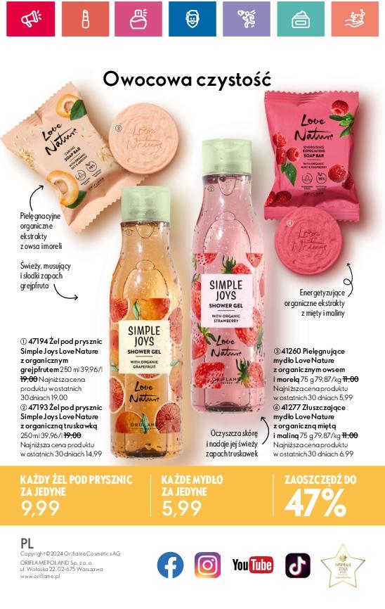 Gazetka promocyjna Oriflame str. 164