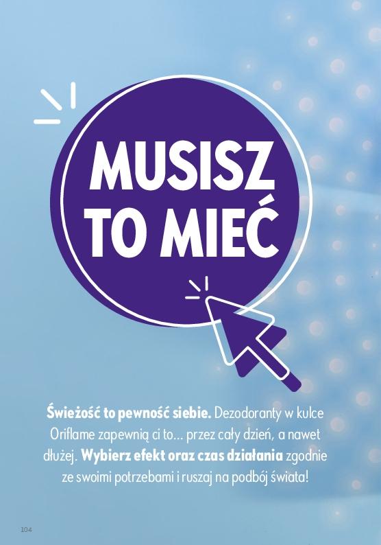 Gazetka promocyjna Oriflame str. 104