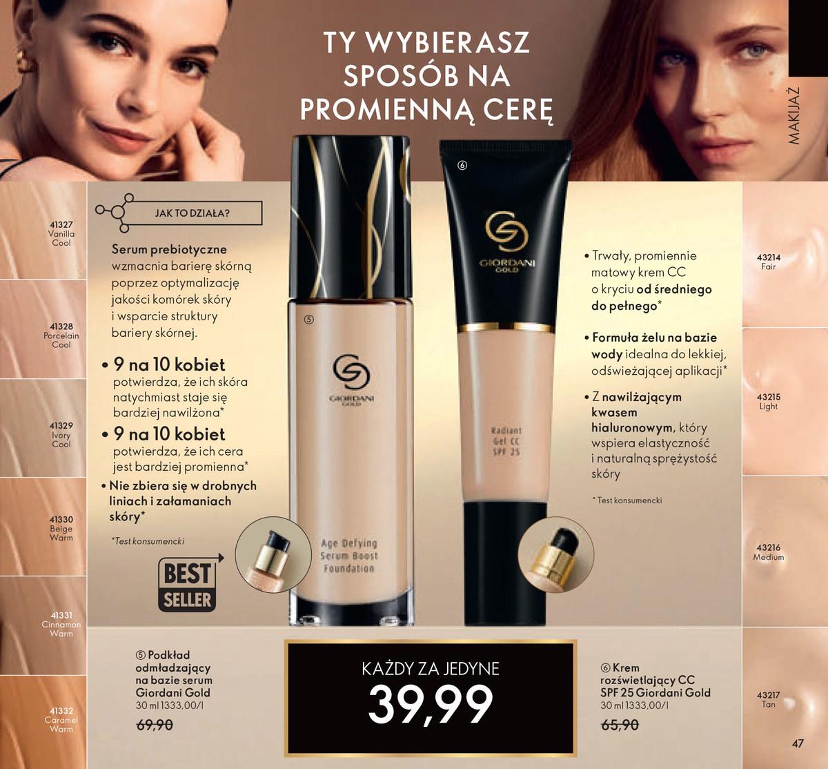 Gazetka promocyjna Oriflame str. 45