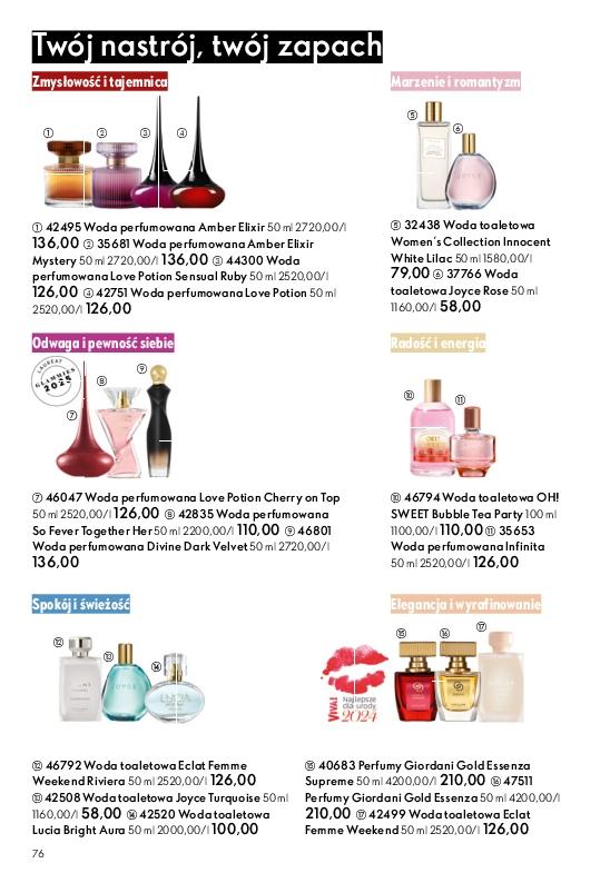 Gazetka promocyjna Oriflame str. 76