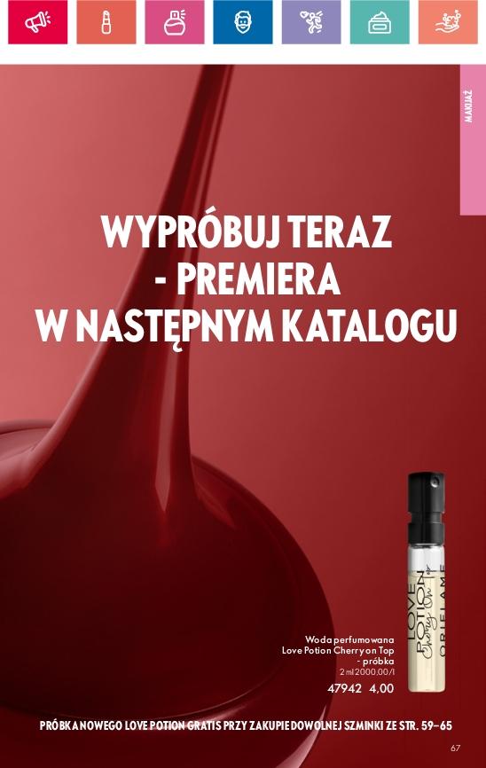 Gazetka promocyjna Oriflame str. 67