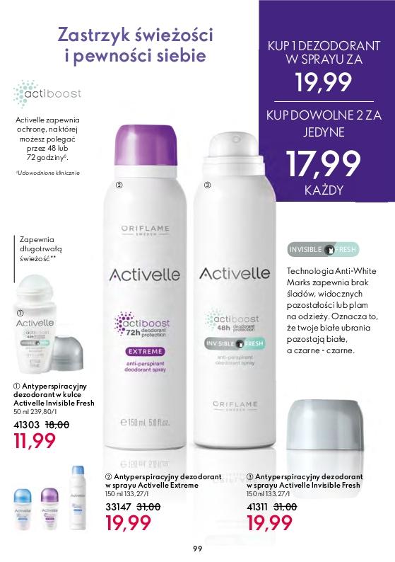 Gazetka promocyjna Oriflame str. 99