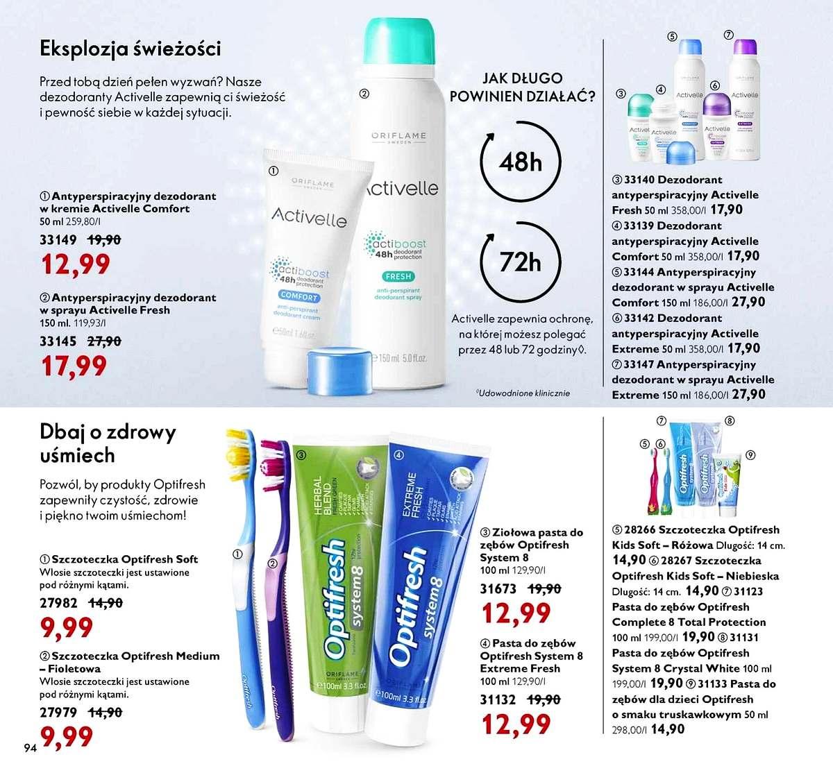 Gazetka promocyjna Oriflame str. 93