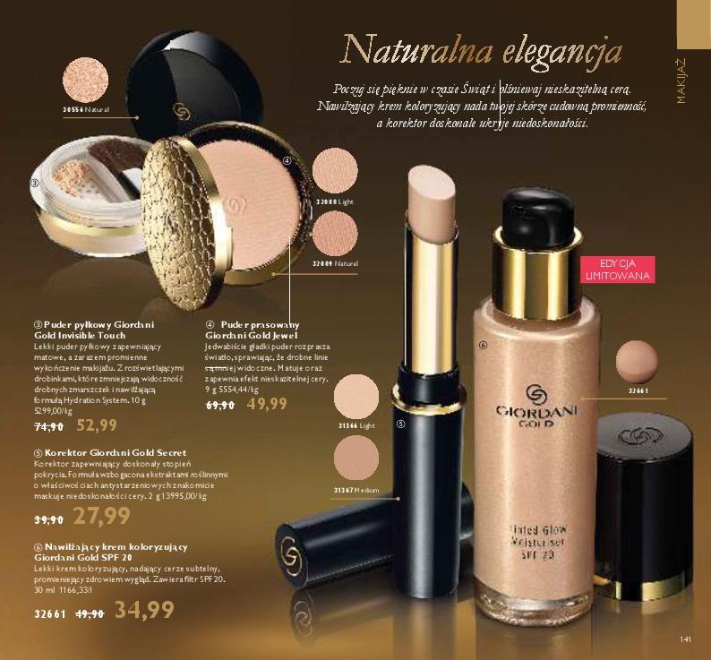 Gazetka promocyjna Oriflame str. 141