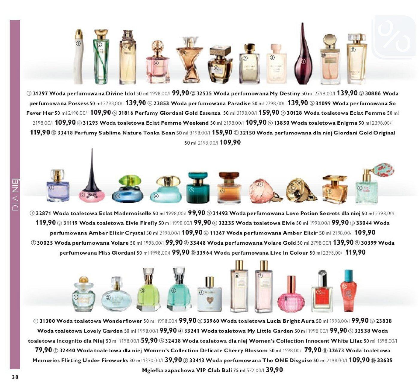 Gazetka promocyjna Oriflame str. 38