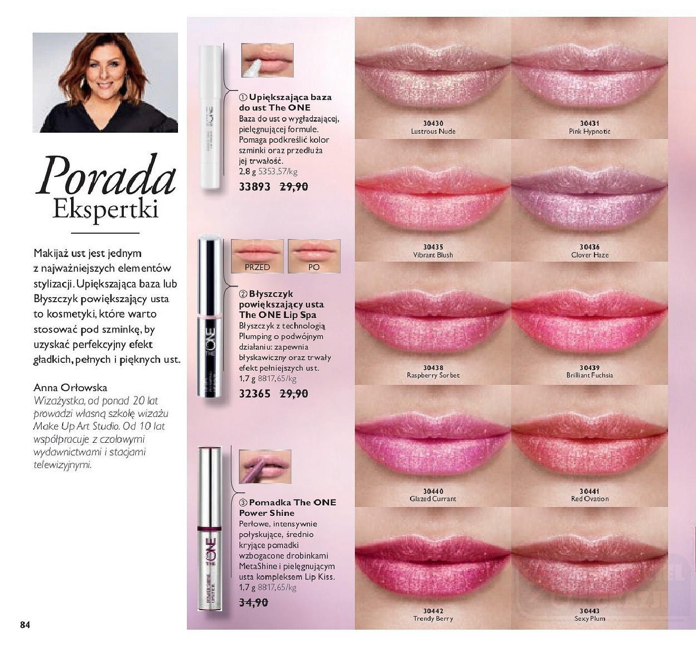 Gazetka promocyjna Oriflame str. 84