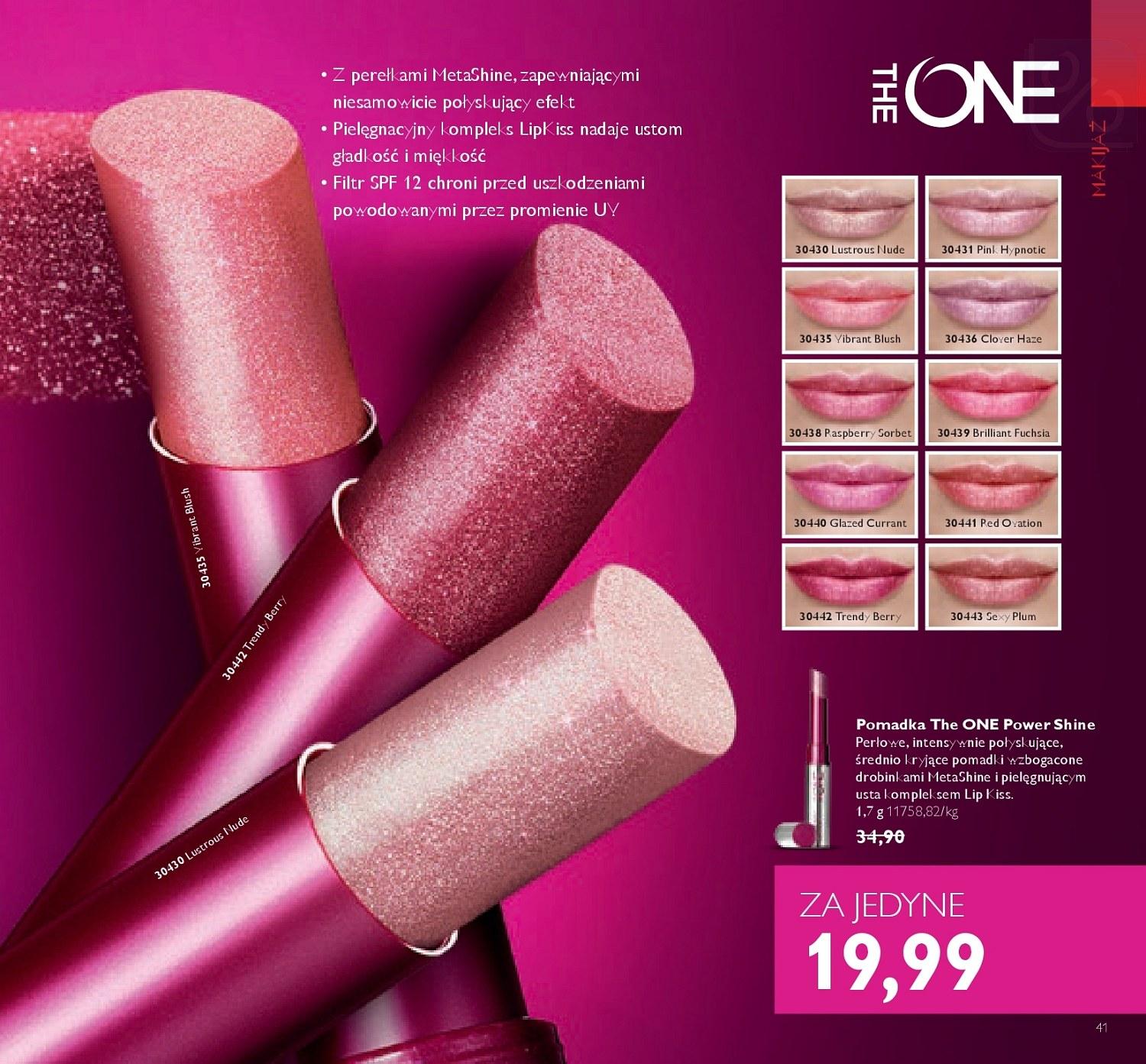 Gazetka promocyjna Oriflame str. 41