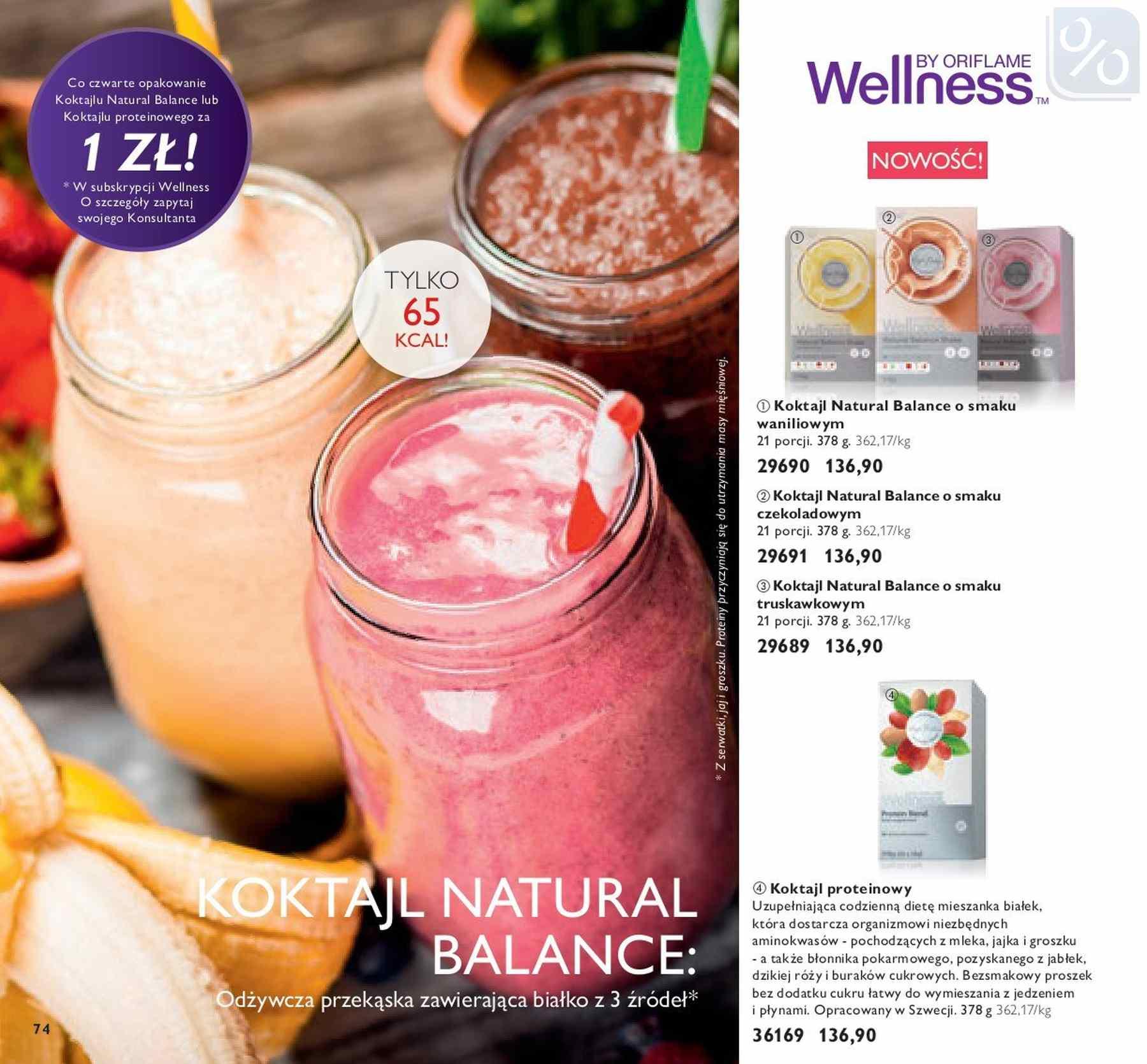 Gazetka promocyjna Oriflame str. 74