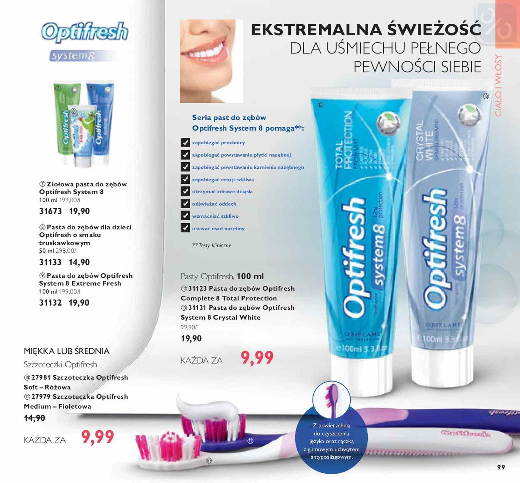 Gazetka promocyjna Oriflame str. 99