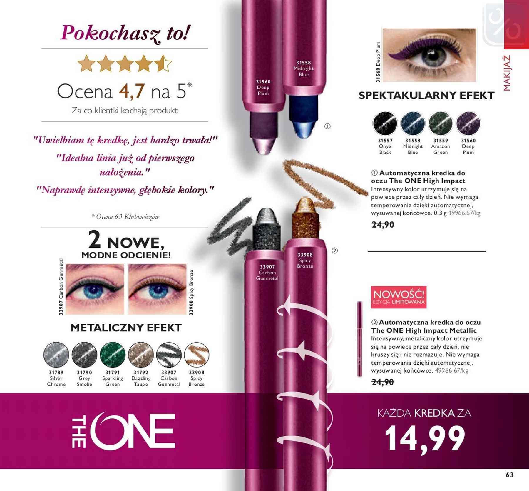 Gazetka promocyjna Oriflame str. 63