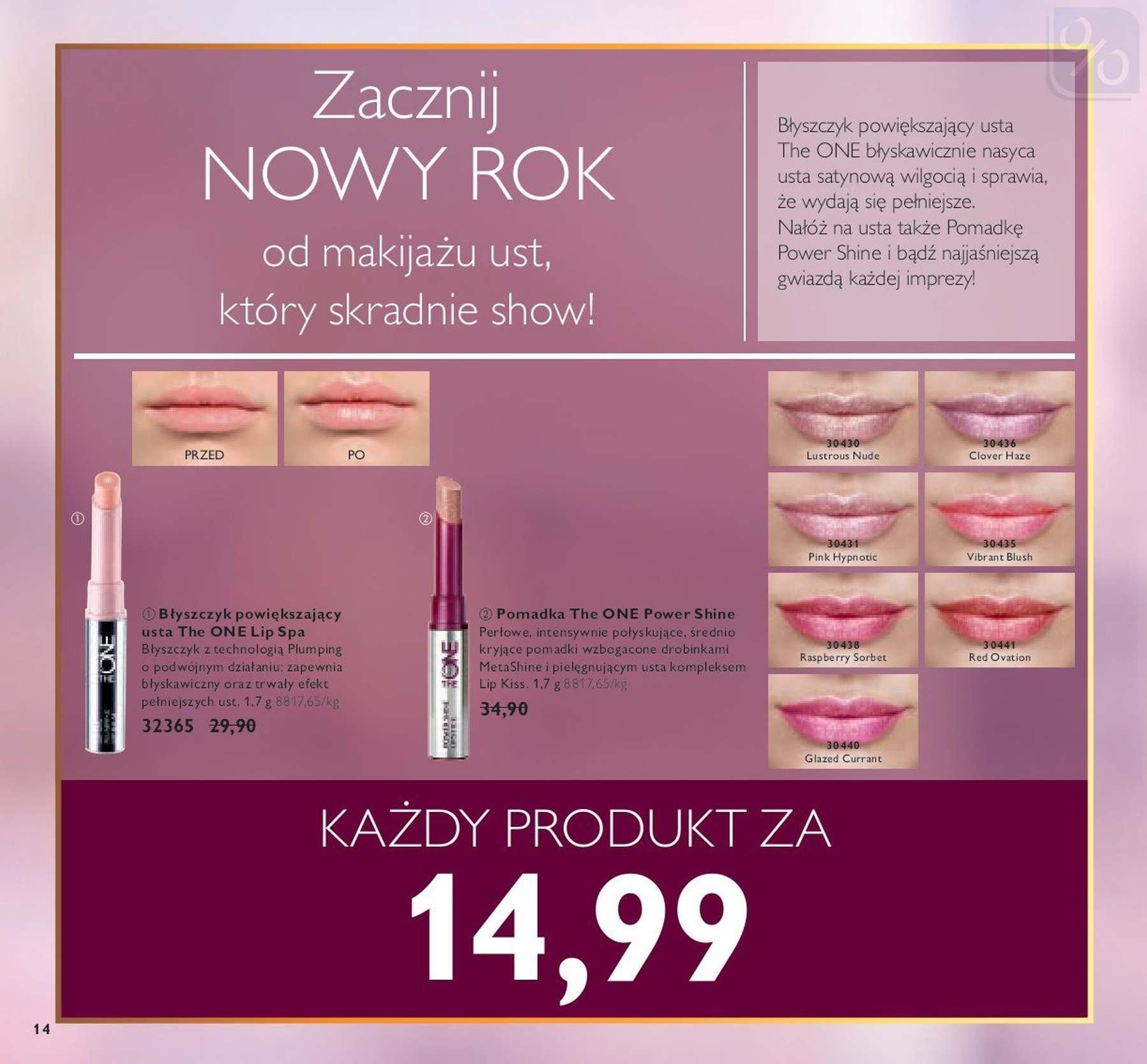Gazetka promocyjna Oriflame str. 14