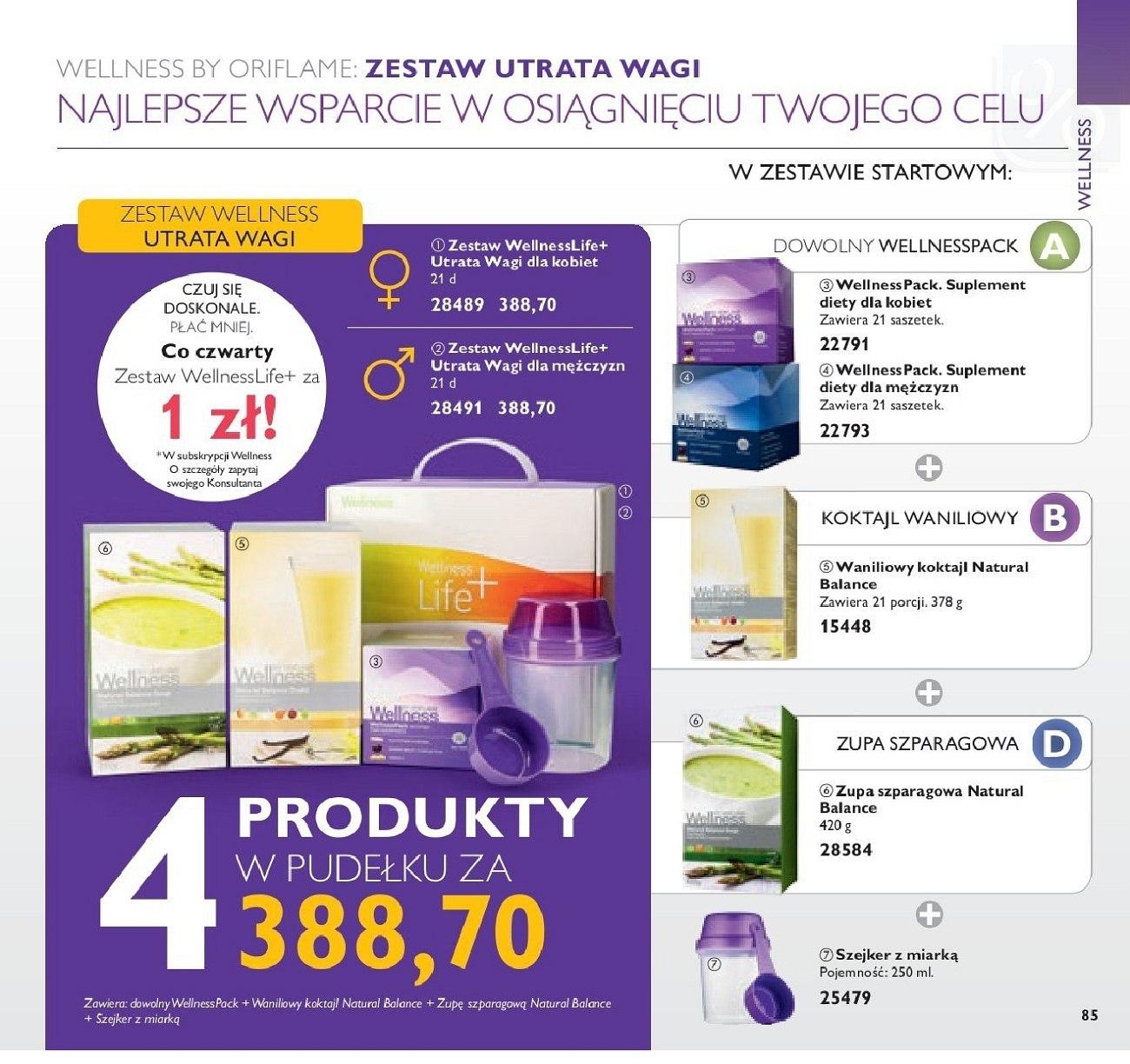 Gazetka promocyjna Oriflame str. 85