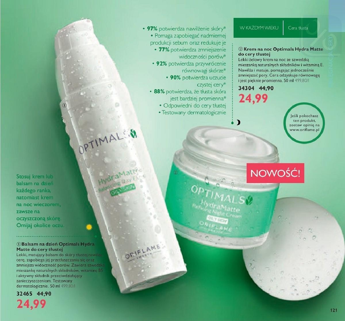 Gazetka promocyjna Oriflame str. 121