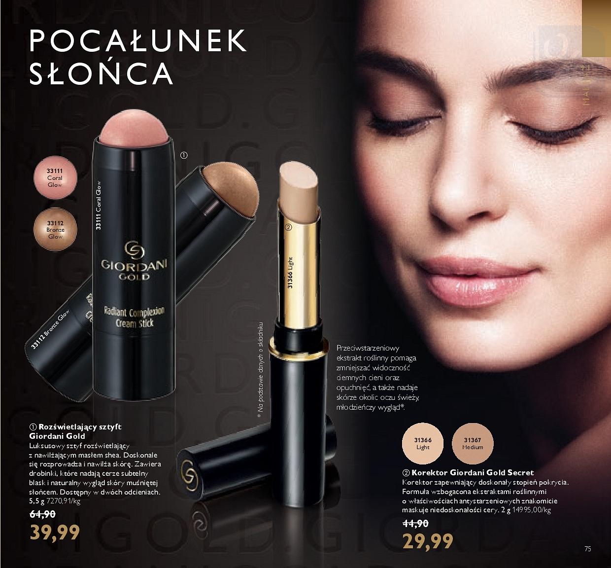 Gazetka promocyjna Oriflame str. 75