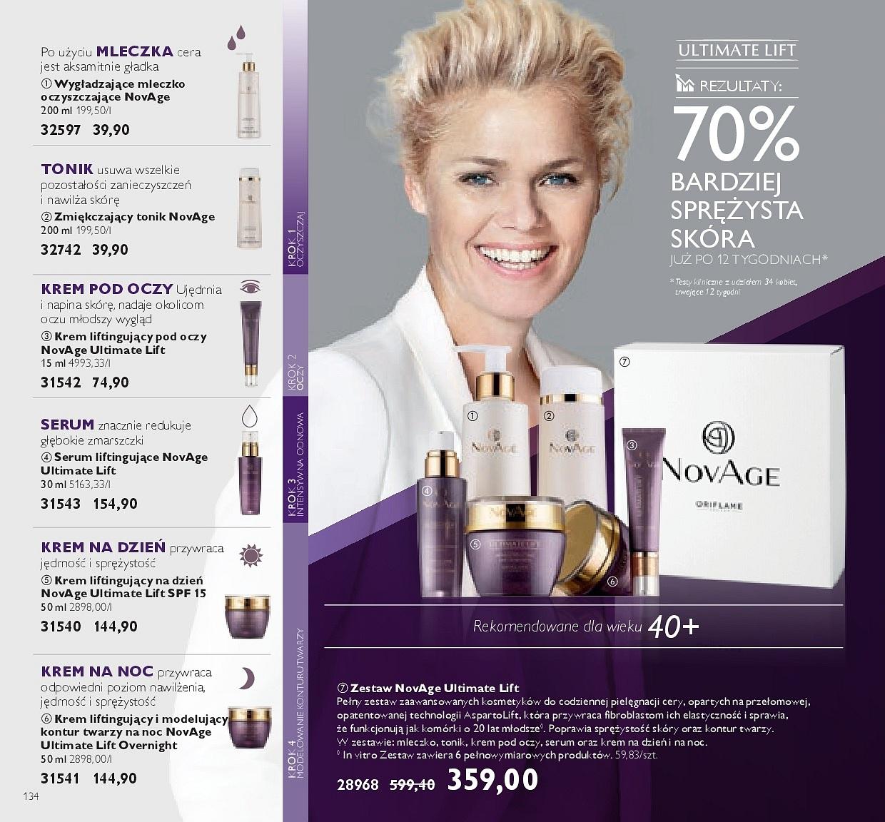 Gazetka promocyjna Oriflame str. 134