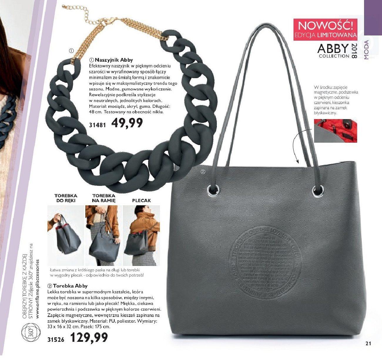 Gazetka promocyjna Oriflame str. 21