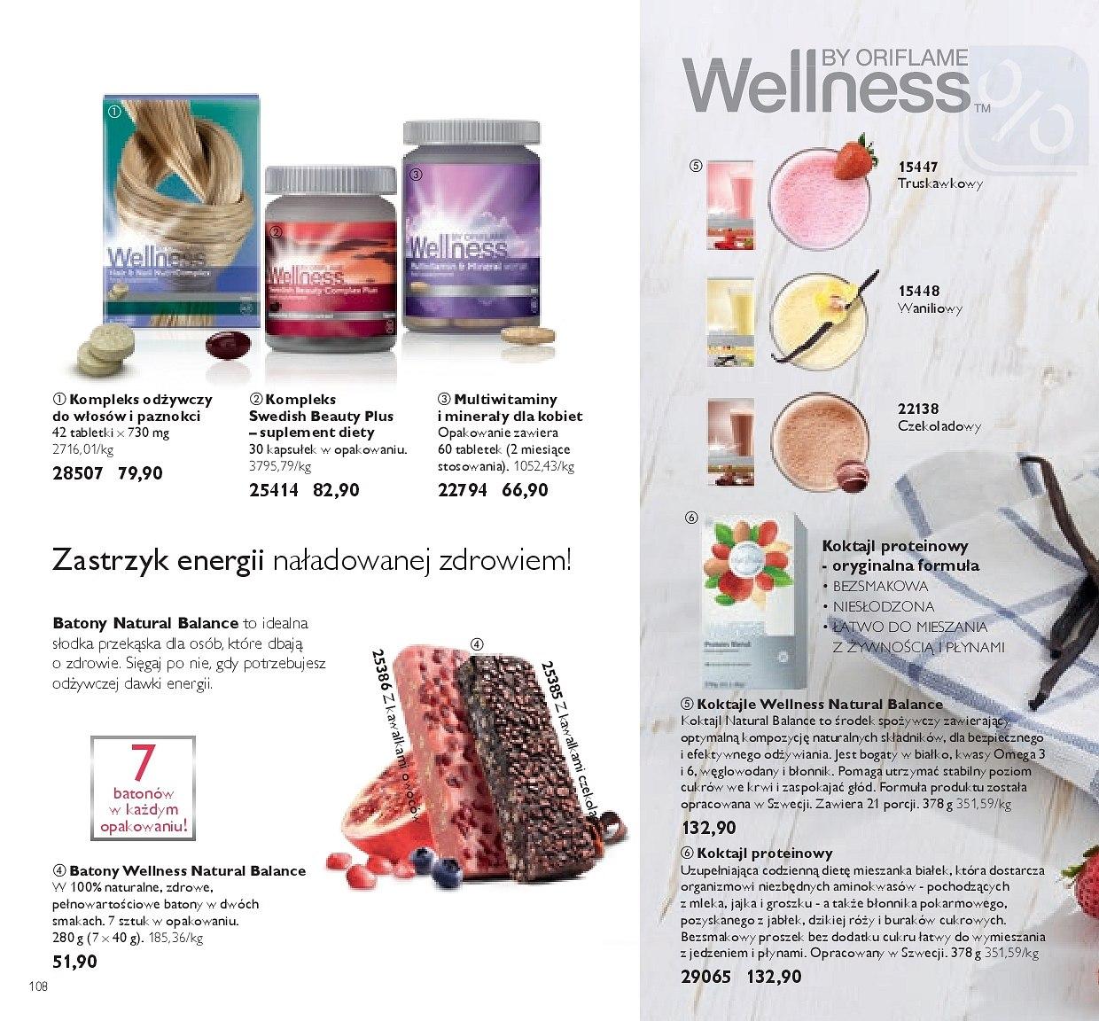 Gazetka promocyjna Oriflame str. 108