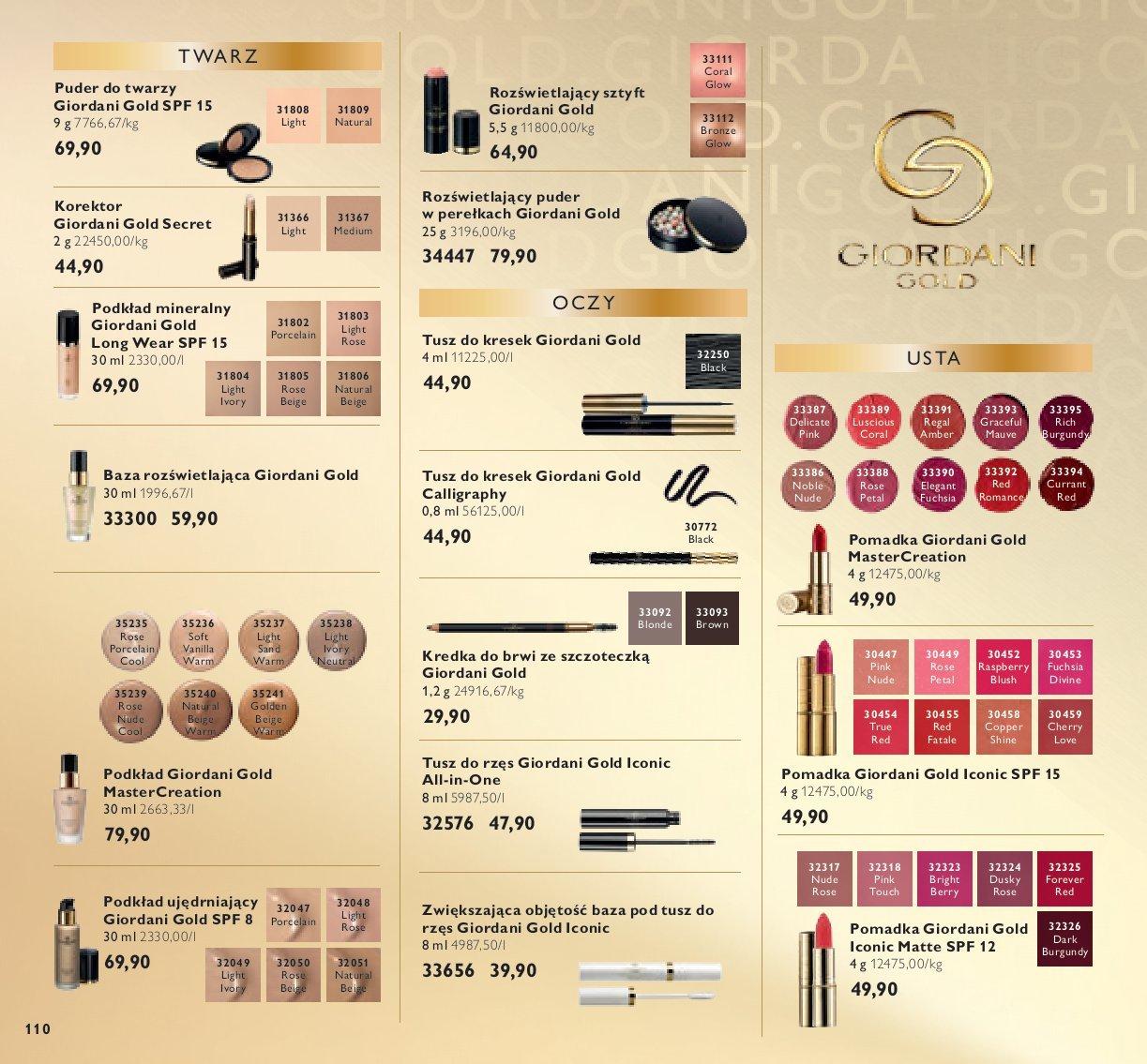 Gazetka promocyjna Oriflame str. 109