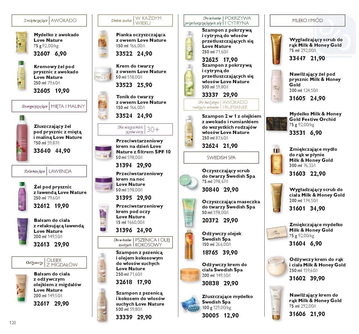 Gazetka promocyjna Oriflame str. 120