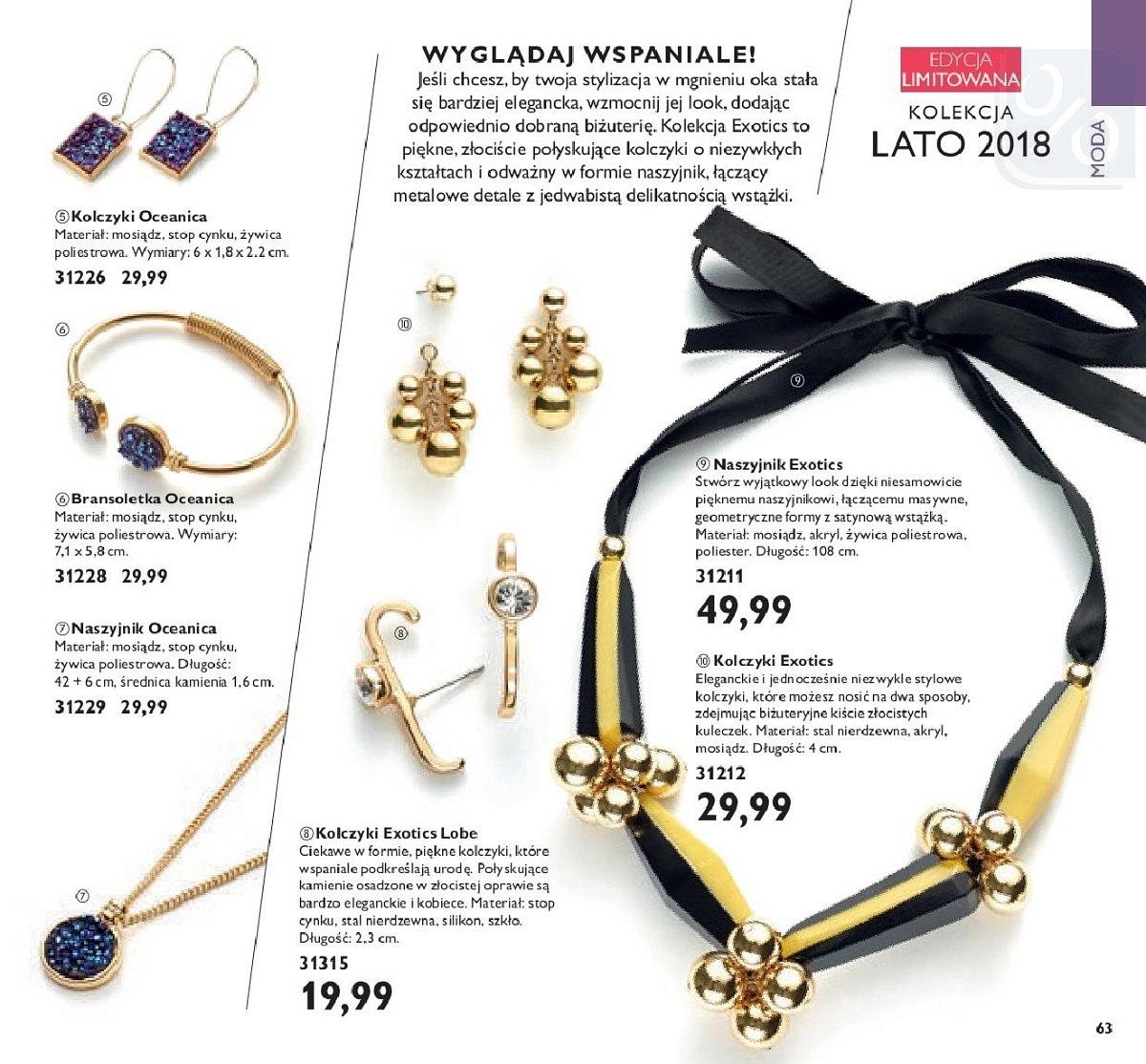 Gazetka promocyjna Oriflame str. 63