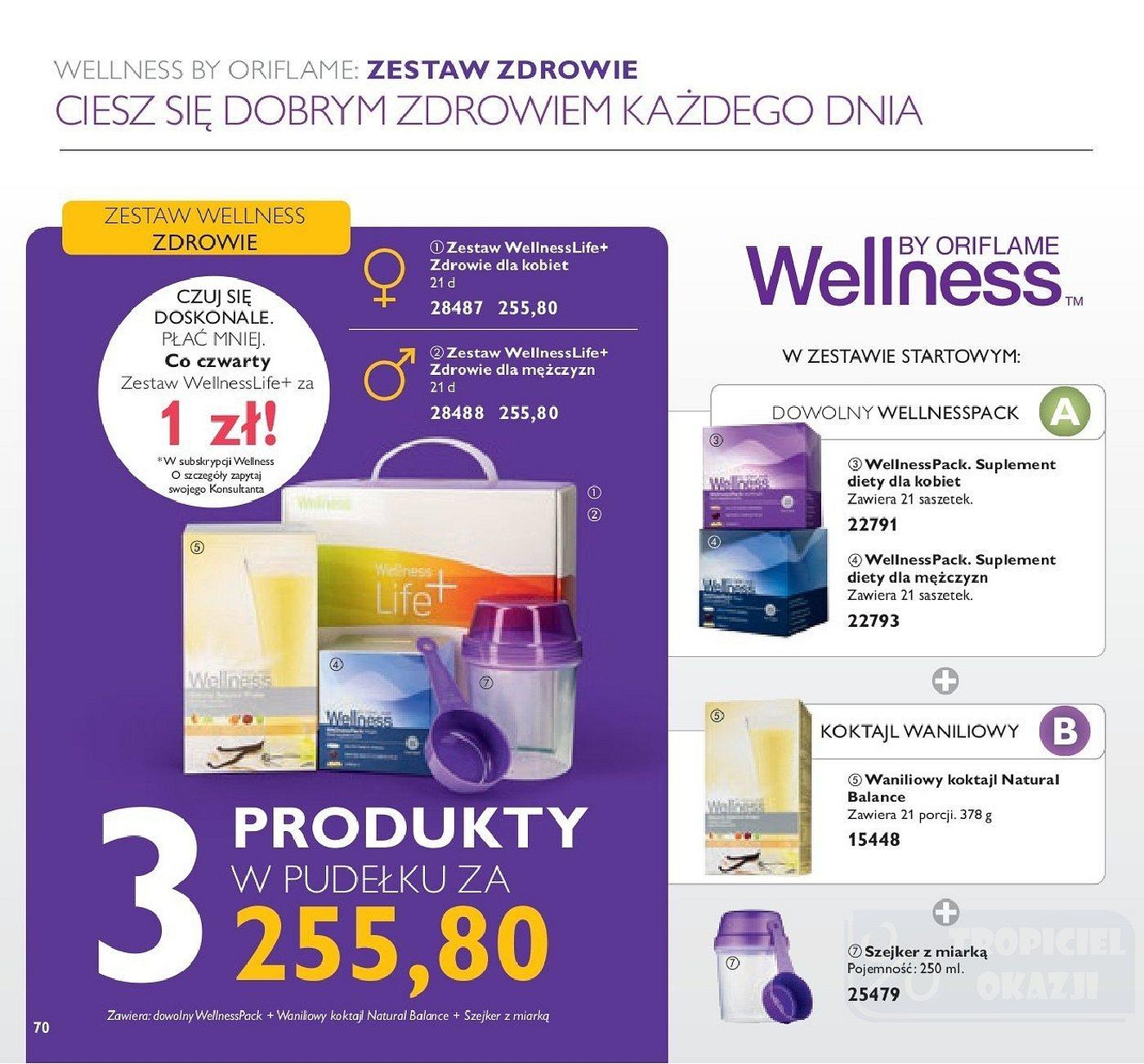 Gazetka promocyjna Oriflame str. 70