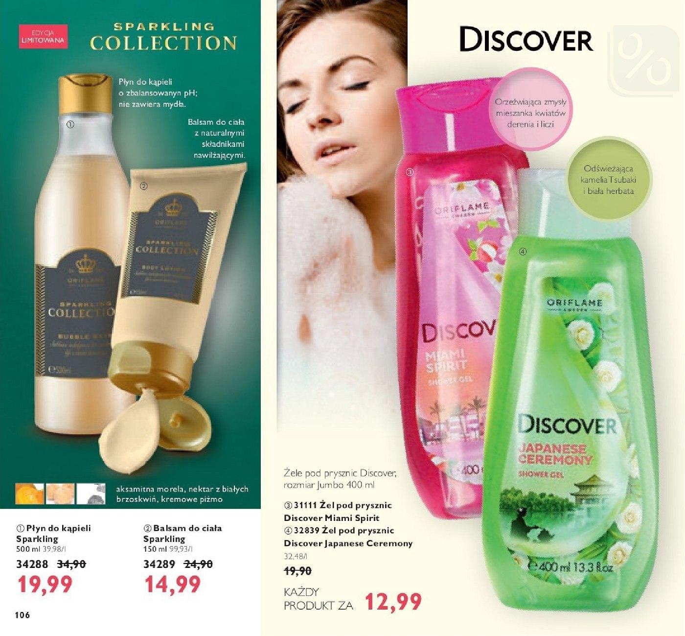 Gazetka promocyjna Oriflame str. 106