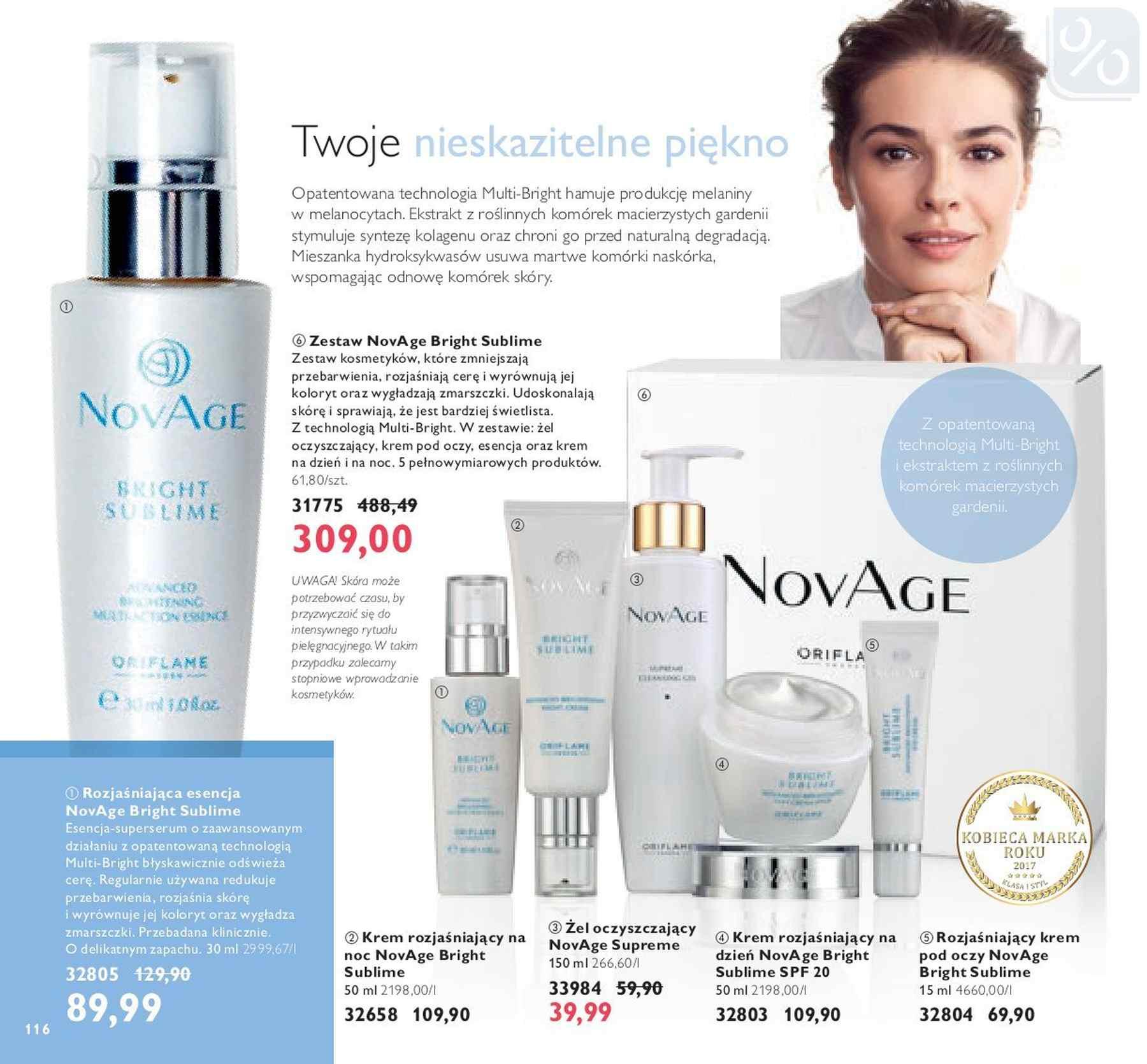 Gazetka promocyjna Oriflame str. 116
