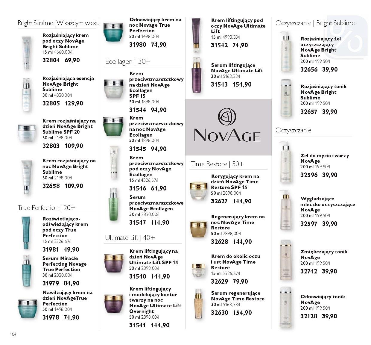 Gazetka promocyjna Oriflame str. 104