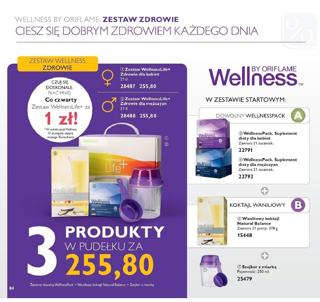 Gazetka promocyjna Oriflame str. 84