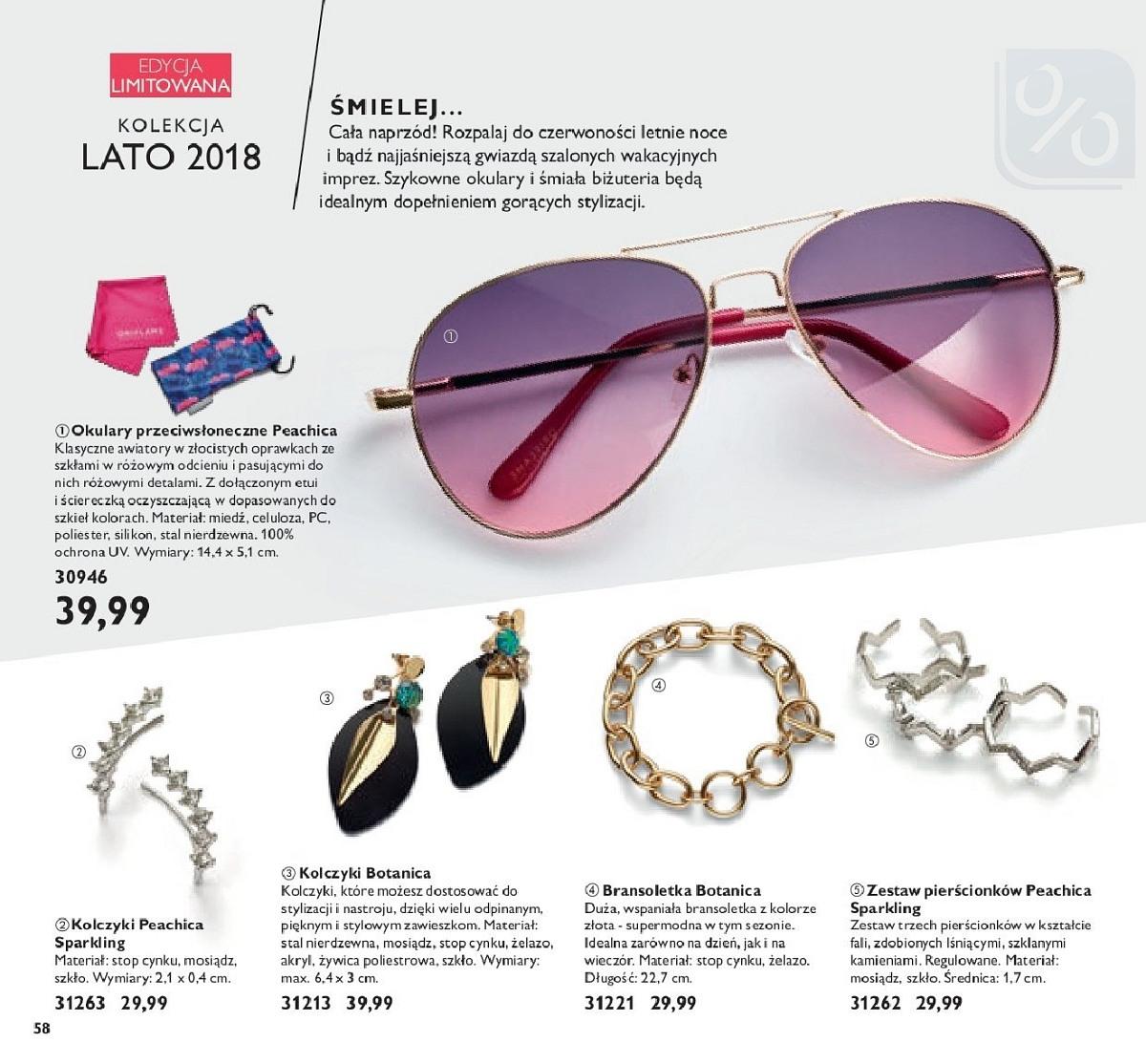 Gazetka promocyjna Oriflame str. 58