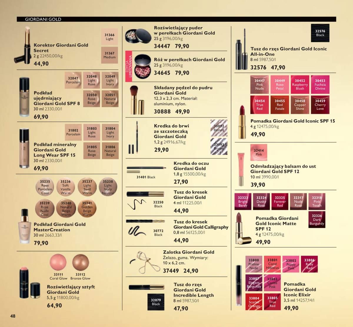 Gazetka promocyjna Oriflame str. 48