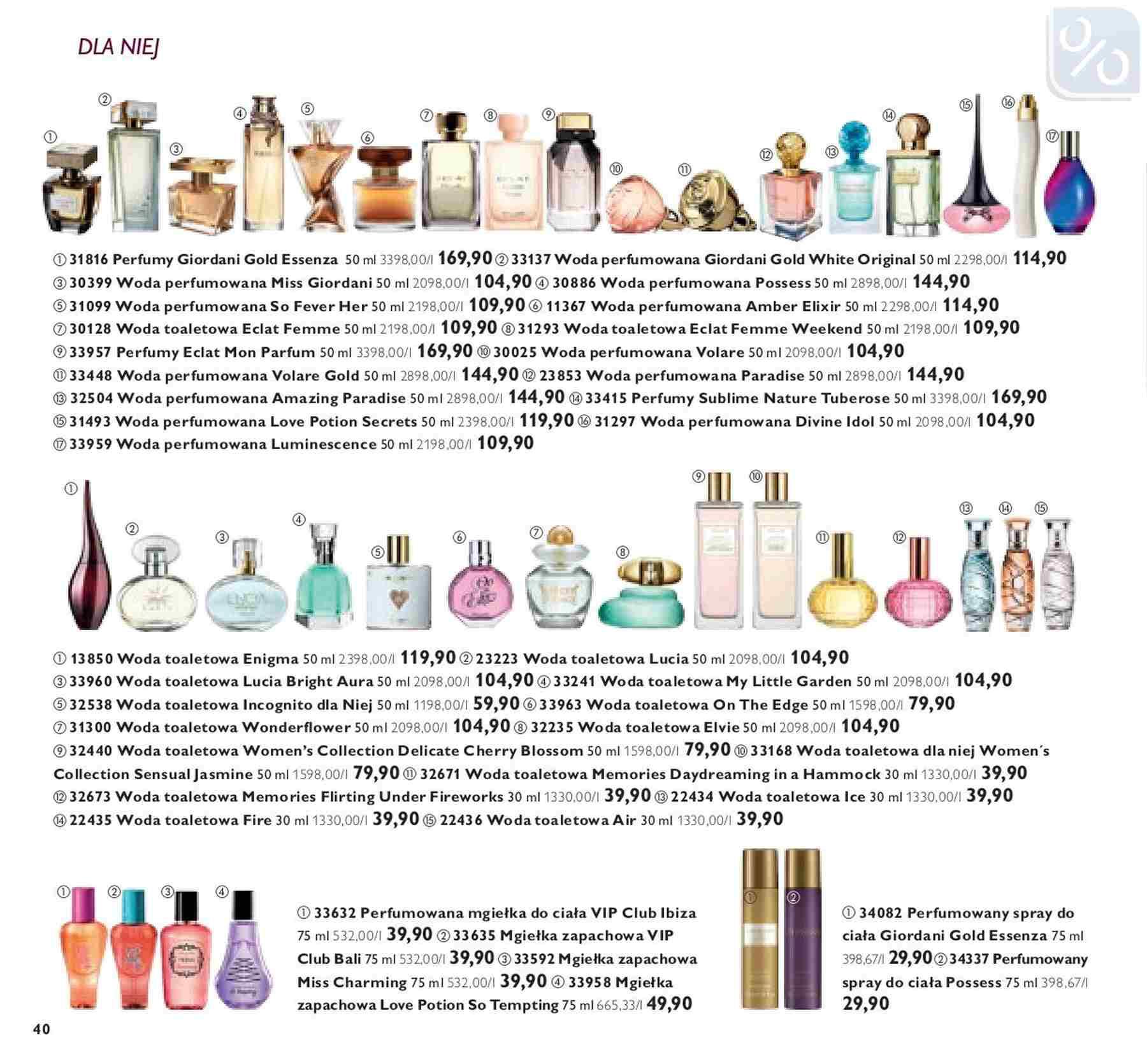 Gazetka promocyjna Oriflame str. 40