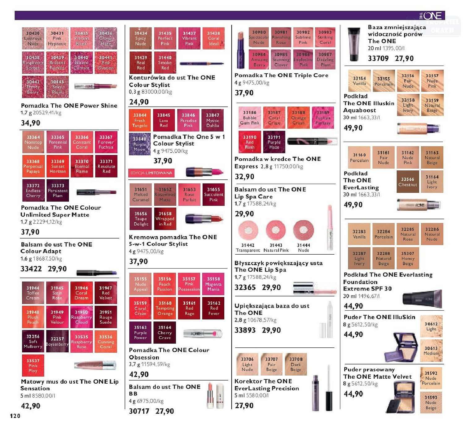 Gazetka promocyjna Oriflame str. 120