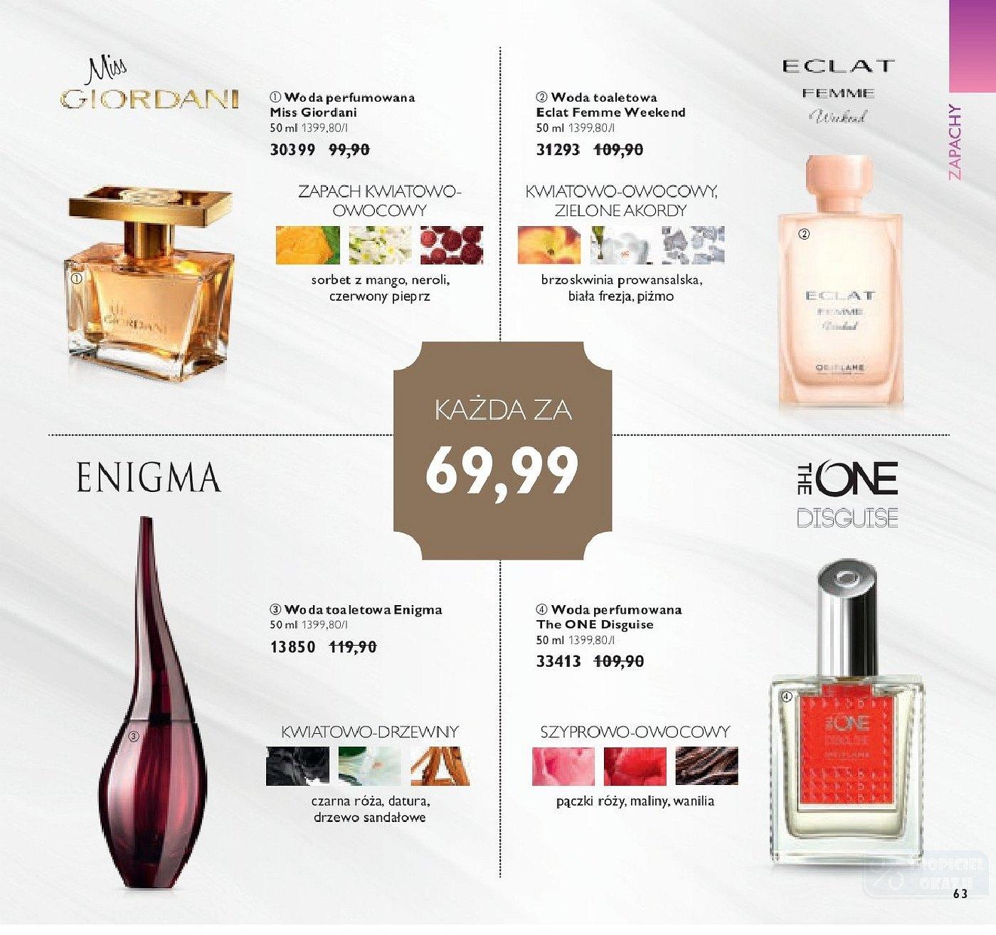 Gazetka promocyjna Oriflame str. 63