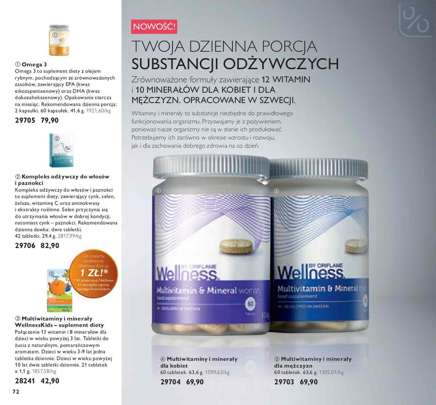 Gazetka promocyjna Oriflame str. 72