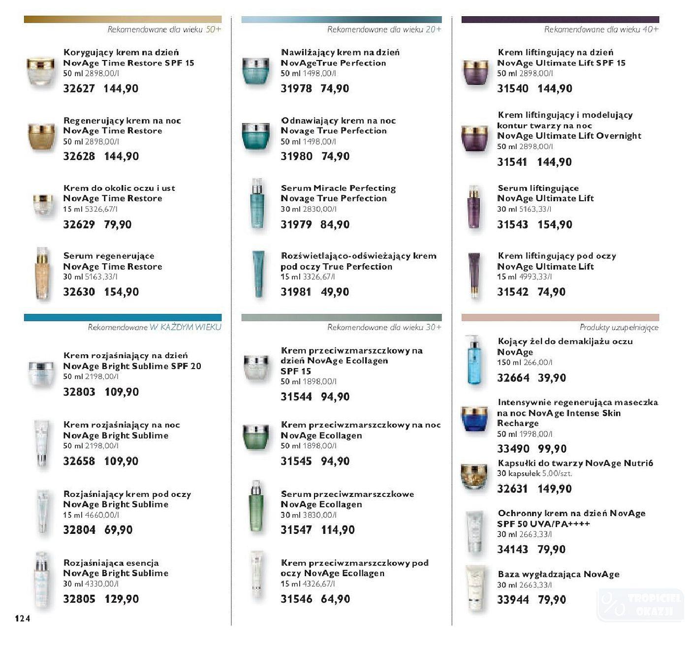 Gazetka promocyjna Oriflame str. 124