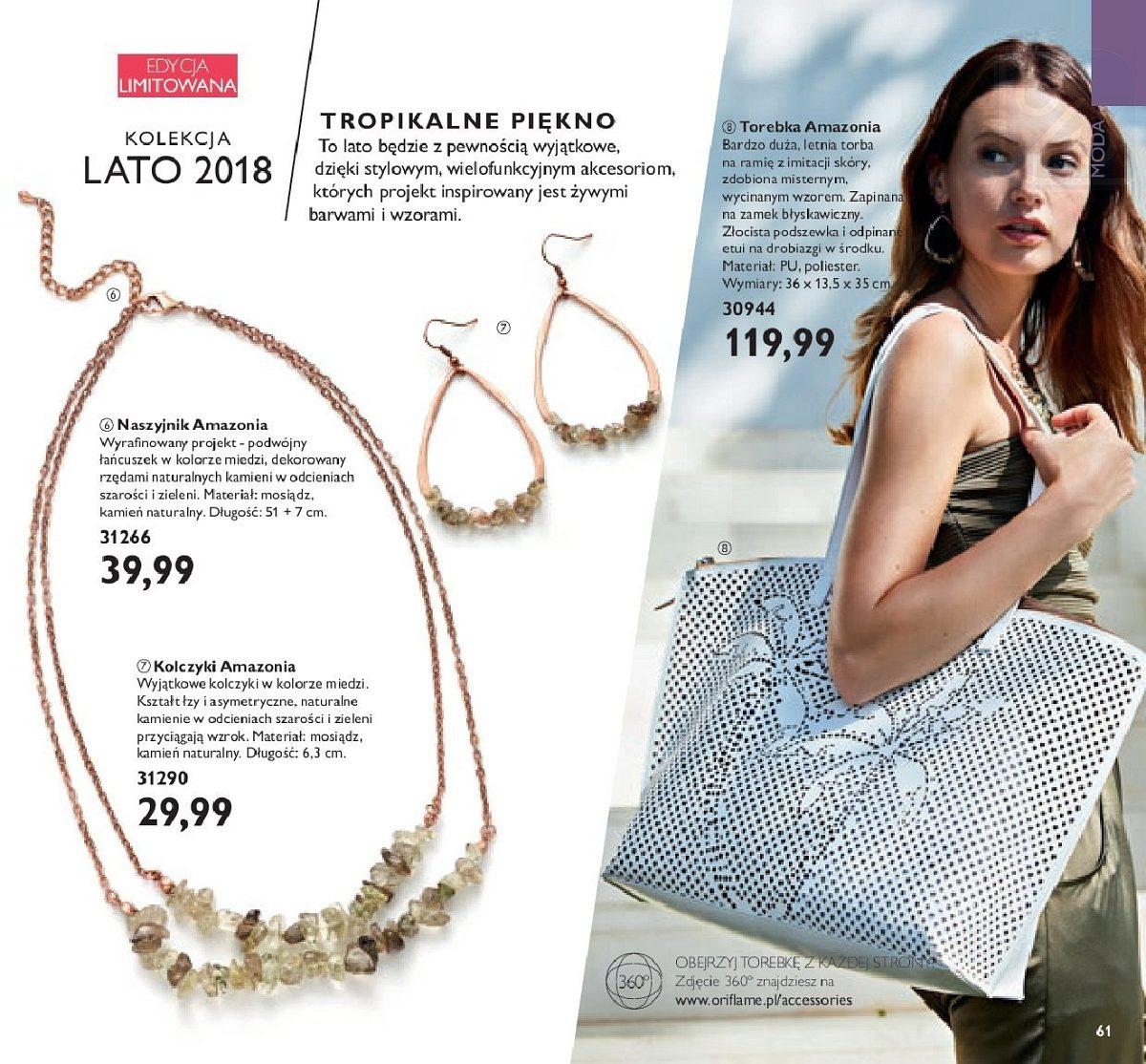 Gazetka promocyjna Oriflame str. 61