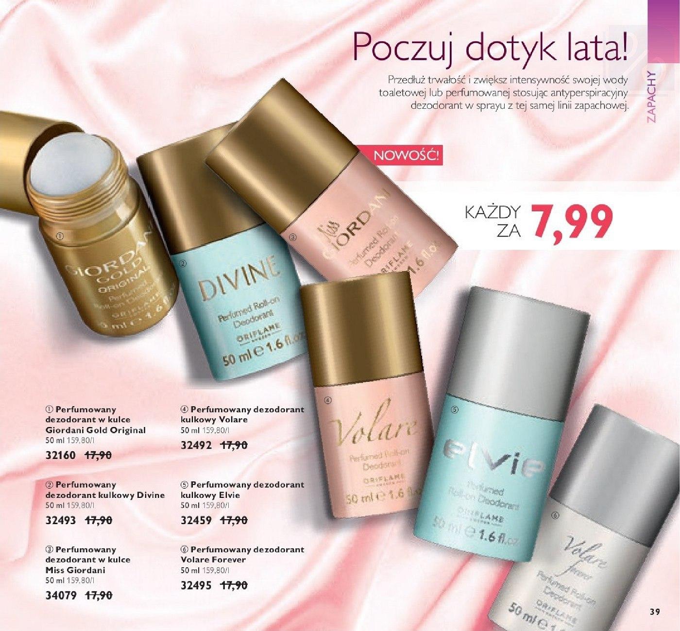 Gazetka promocyjna Oriflame str. 39